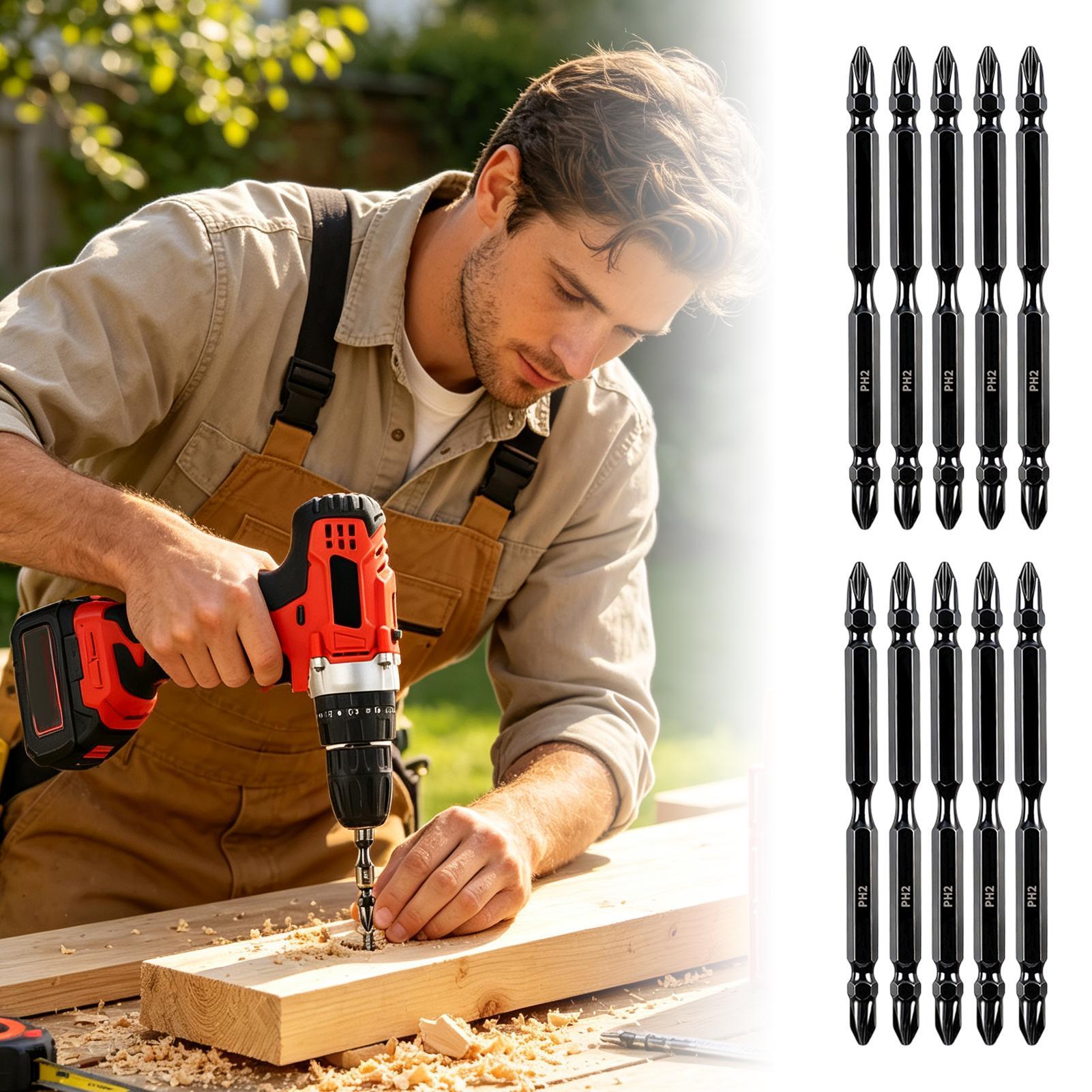 End Mill - Mata Bor Magnetik Set Kepala Obeng