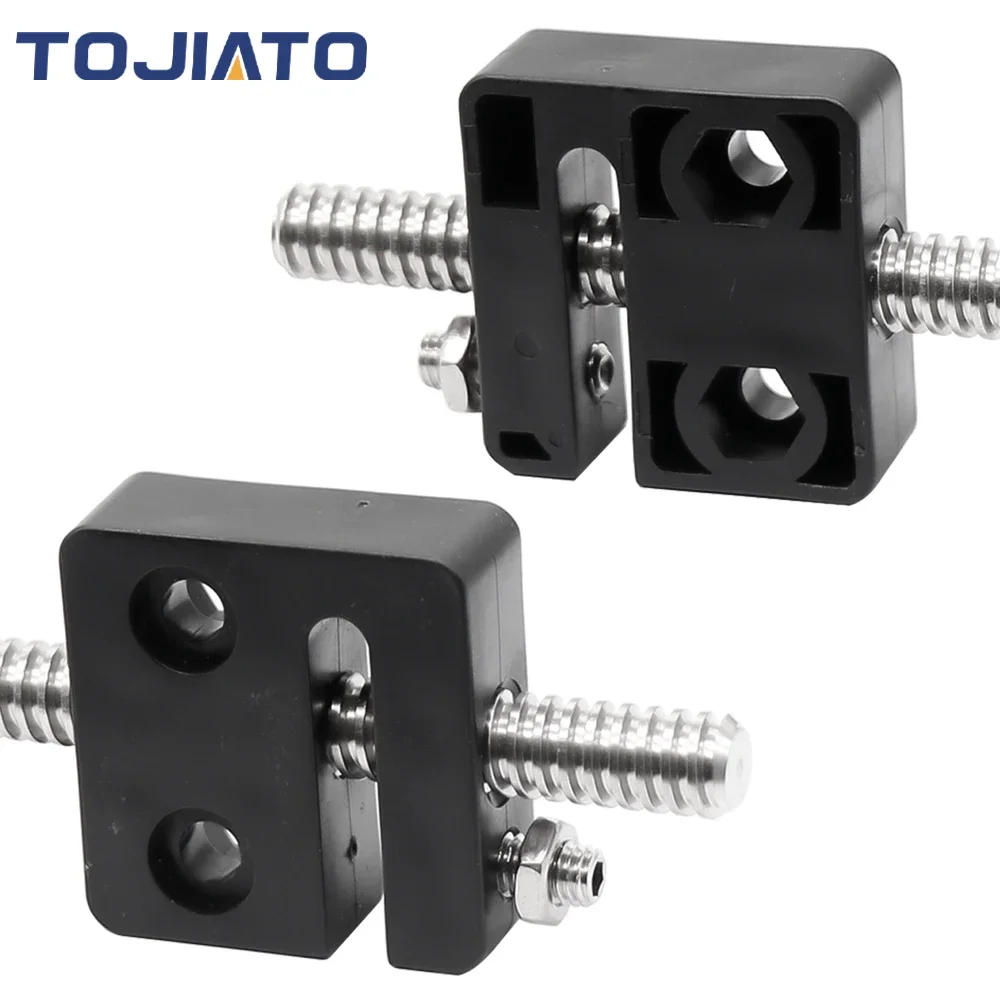 Lead Screw 8Mm - 1-6 Buah Blok Mur Anti-Backlash untuk
