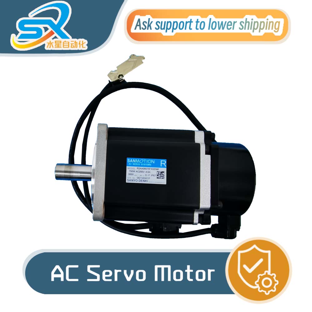 Servo Motor - Motor Servo Berkualitas Tinggi Sanyo R2AA08075FX02NM