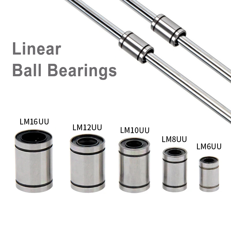 Lm8Uu Bearing - 10 Buah LM6UU LM8UU LM10UU LM12UU