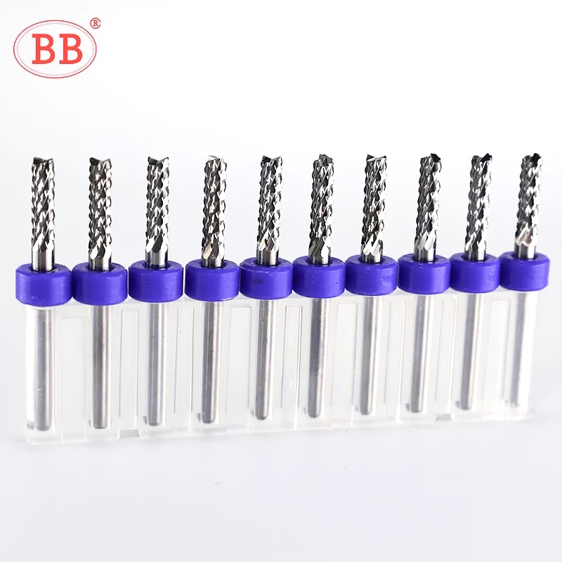End Mill Set - BB Karbida Pemotong Penggilingan Ujung Jagung