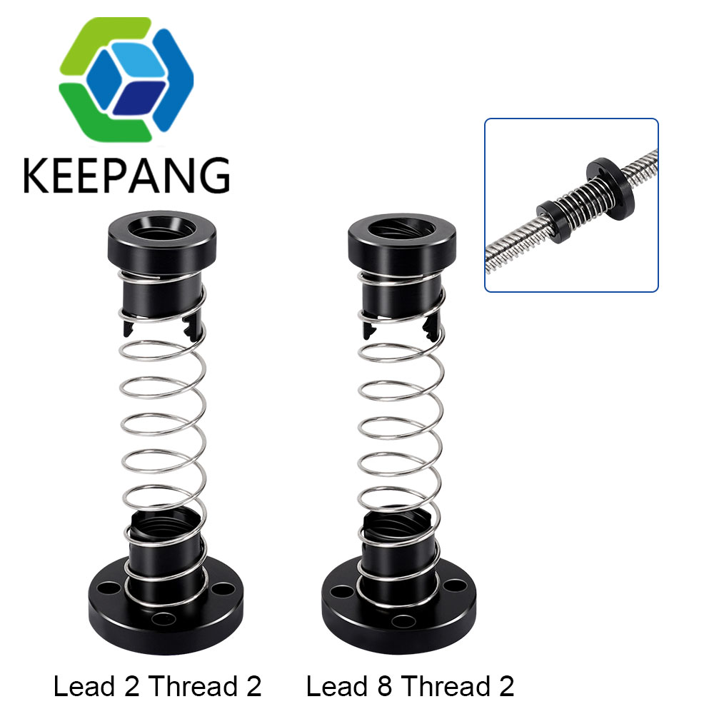 Printer 3D POM T8 Kacang Anti  - Lead Screw 8Mm ulasan dan harga