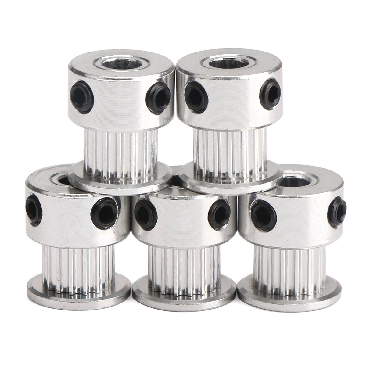5 Buah Pulley Aluminium Gt2 20 - Gt2 Belt ulasan dan harga