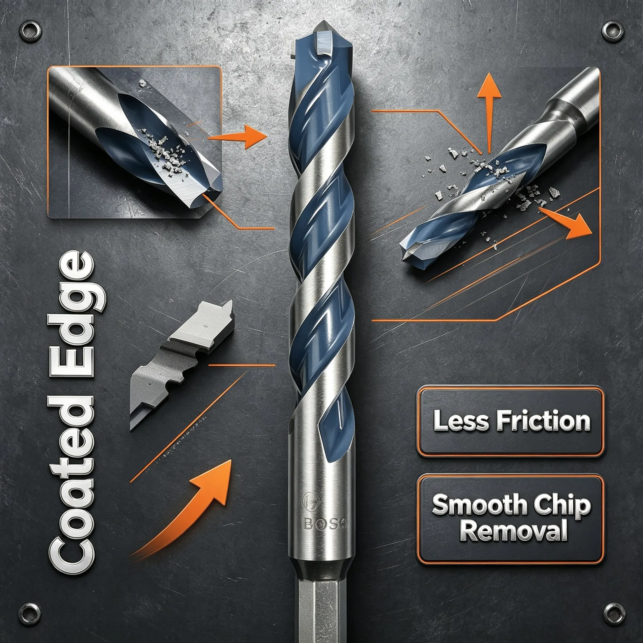 Mata Bor Multifungsi BOSCH EXP - Drill Bit Set ulasan dan harga