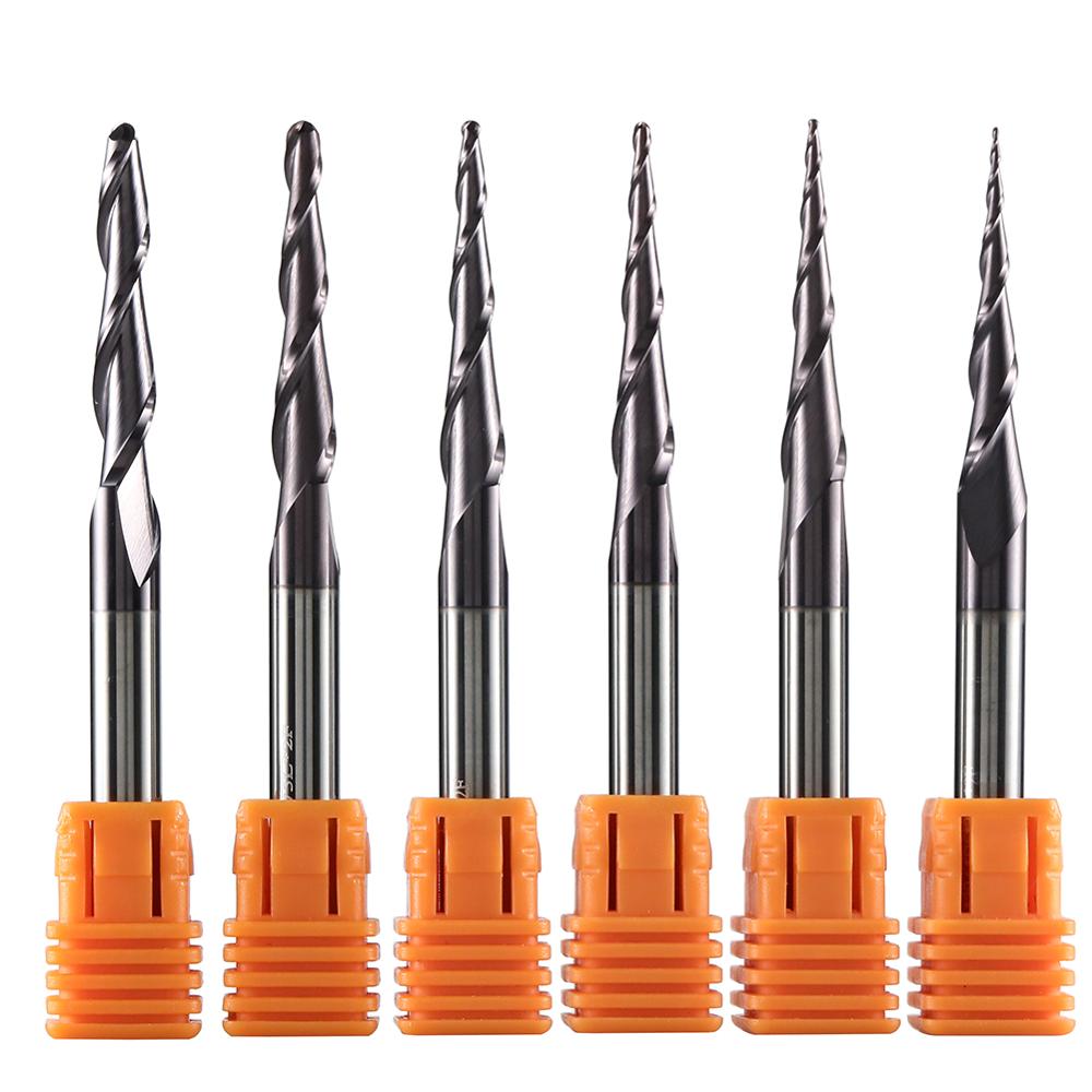 1 Buah Bit Hidung Bola Lancip  - End Mill Set ulasan dan harga